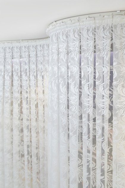 20 Mt Flexible Oriental Curved and Twisted Curtain Rail Cornection System