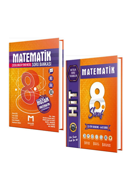 Mozaik Yayınları LGS 8. Sınıf Matematik Soru Bankası & Matematik
