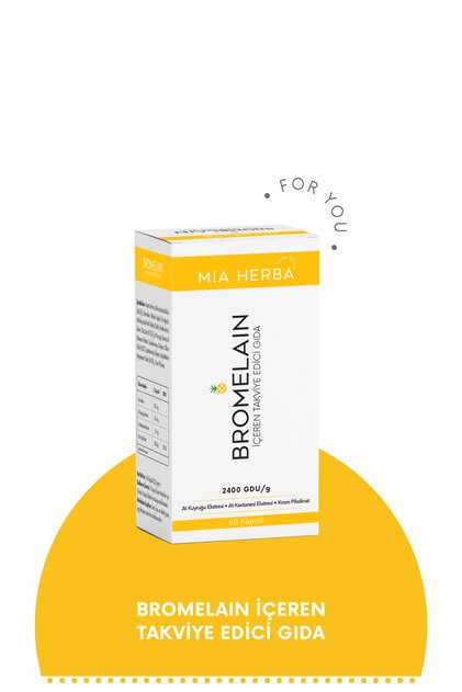 Bromelain 60 Kapsül