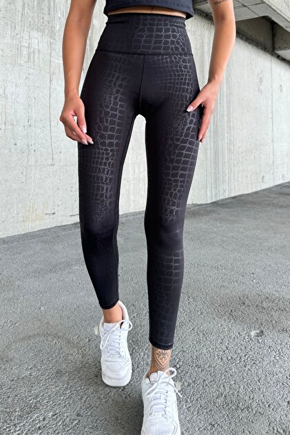 nike leather look leggings