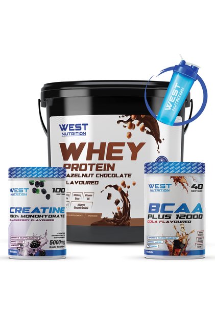 Whey Protein Tozu 3600 gr BCAA Kreatin Monohidrat Paketi