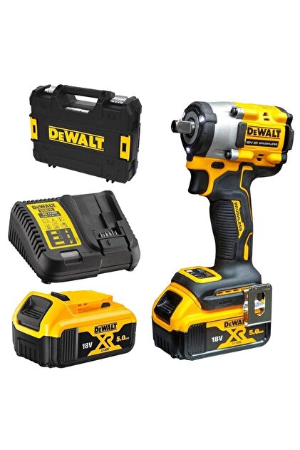 Dewalt Dcf922nt 18v 5 Ah Li-on Çift Akü Kömürsüz 406 Nm Darbeli