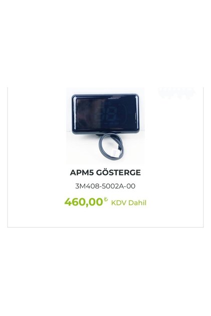 APM5 Gösterge