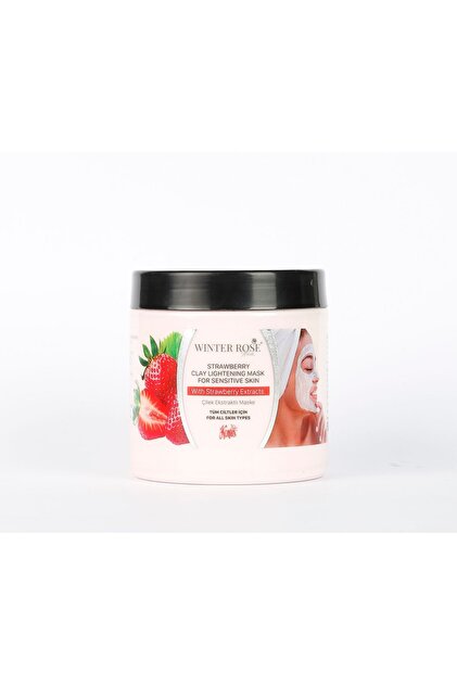 WINTER ROSE STRAWBERRY CLAY LIGHTENING MASK WITH STRAWBERRY