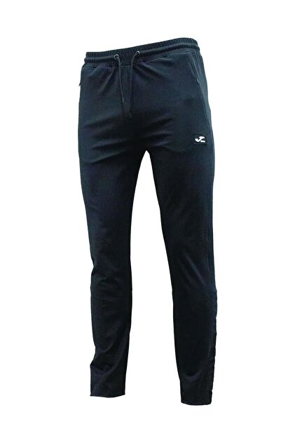 Joma Men's Black Sweatpants - 100% Polyester Comfort Pants With Drawstring Waist, XX-Large - View #8