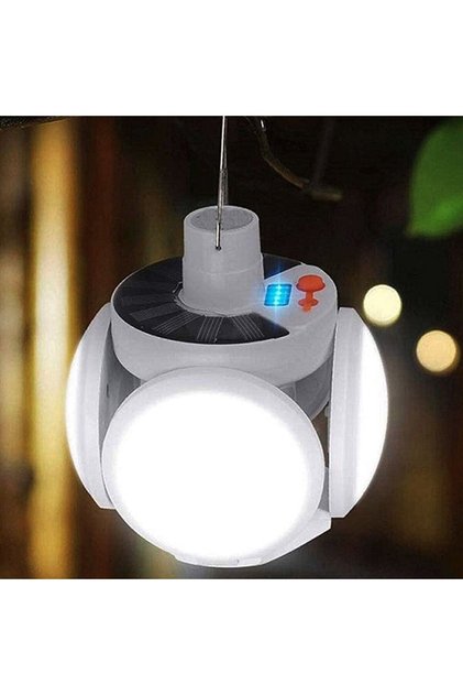 Katlanabilir Solar - USB Şarjlı Led Işık