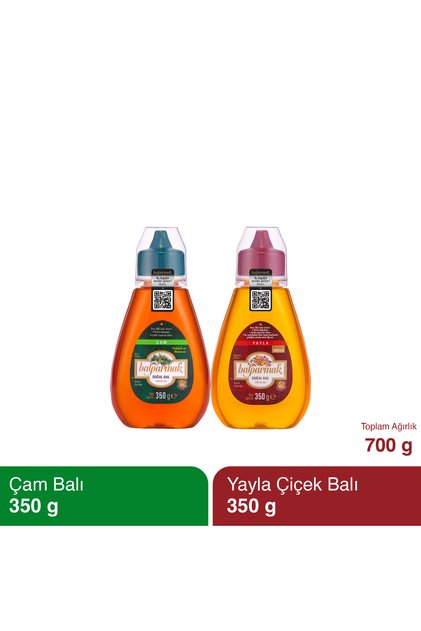 2li Çıtkapak Fırsat Paketi (Çam Balı 350 g ve Yayla Balı 350 g)
