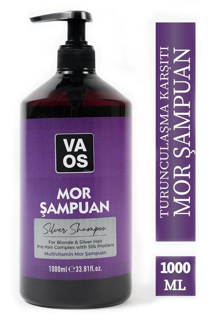 Turunculaşma Karşıtı Silver Mor Şampuan 1000ml