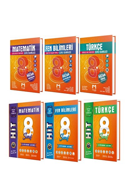 Mozaik Yayınları Mozaik Lgs 8. Sınıf Matematik Fen Türkçe Soru