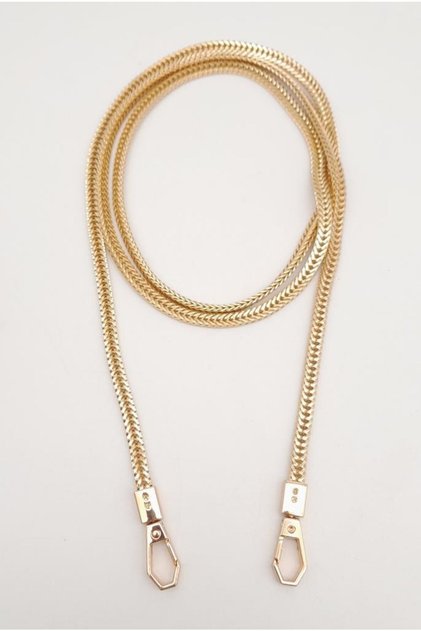 120 cm Light Gold Color Bag Chain with Hook