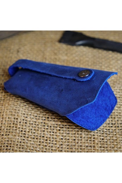 Terrago- Breloc din piele naturală, husă pentru chei din piele, breloc compact din piele, cheie de mașină