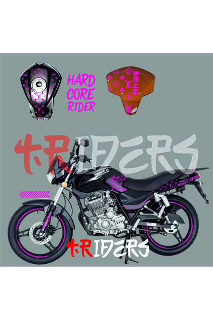 MH DRİFT Sticker Seti PEMBE