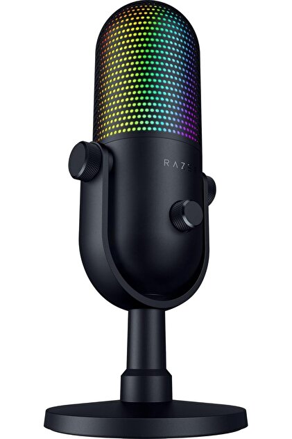 配信機器・PA機器・レコーディング機器 Razer Seiren V3 Chroma RAZER Seiren V3 Chroma RGB USB Mikrofon Dokunarak Sessize Alma