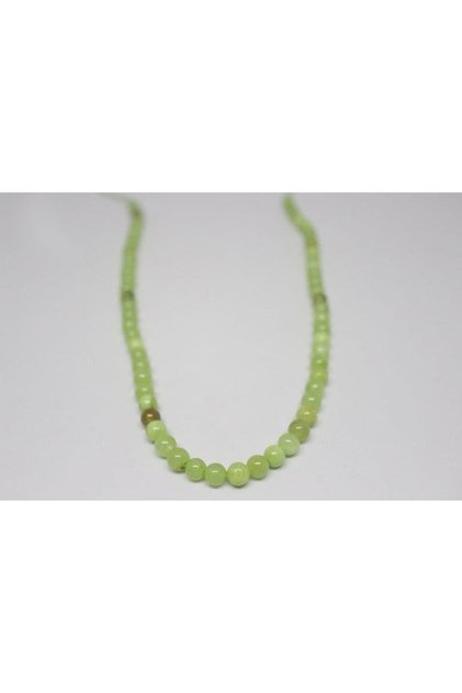 Bracelet Size Green Onyx Stone Half Strand 6mm (18CM LONG)