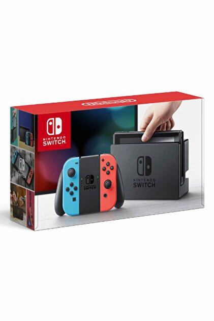 Nintendo Switch Pal Oyun Konsolu Neon Mavi Ve Kirmizi Joy-Con