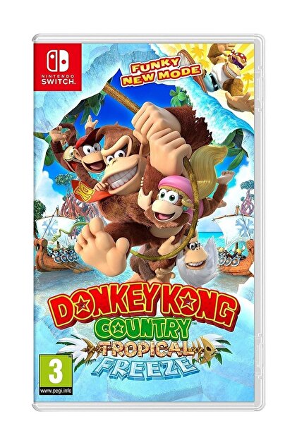 Nintendo Switch 4 ゲーム Donkey Kong Country Tropical Freeze Nintendo Switch Game Oyun