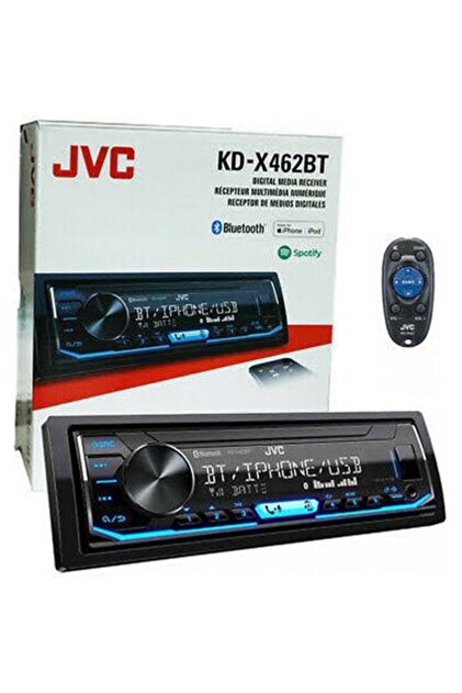 Jvc Kd-x462bt 3 Amfi Çıkışlı Bluetooth/usb/aux Kd-x462bt Kumanda