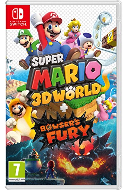 Nintendo Super Mario 3D World ve Bowser's Fury Switch Oyun