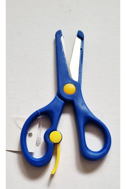 Korumalı Küt Uçlu Yaylı Perfect Okul Makası 13cm - Lacivert Renkli