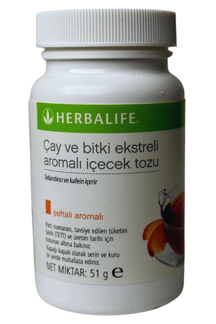 Bitkisel Şeftali Konsantre Detox Çay 51 Gr