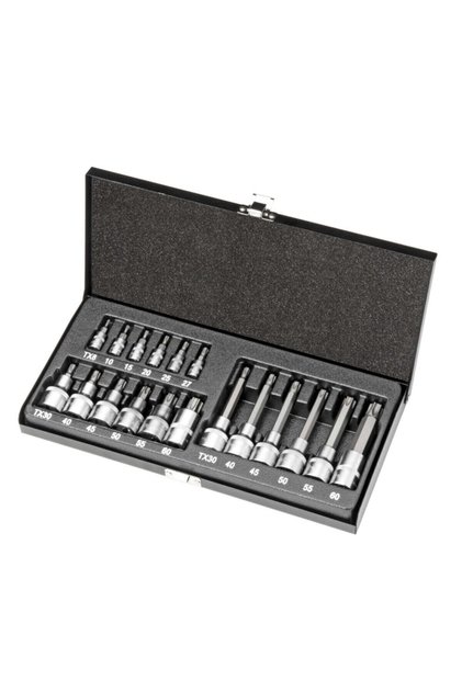 1/2” Lokmalı Torx Bits Set - 6 Köşe