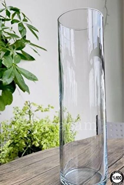 Vaso Flora Pasabahce In Vetro Cilindrico | 26.5 Cm Di Altezza, Design Moderno E Trasparente - Foto 7