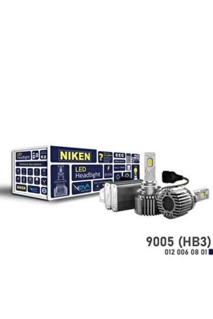 Niken NOVA SOFT SERİSİ 55 WATT 9000 LÜMEN HB3 9005 LED XENON CAN