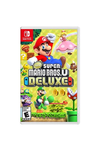 switch マリオ　他 Nintendo New Super Mario Bros U Deluxe Nintendo Switch - Fiyatı