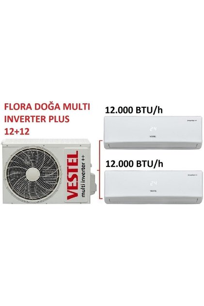 Flora Doğa Multi Inverter Plus 12 +12 Klima