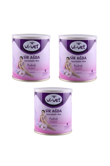 VİVET SİR AĞDA PUDRALI 240 ml x 3 ADET