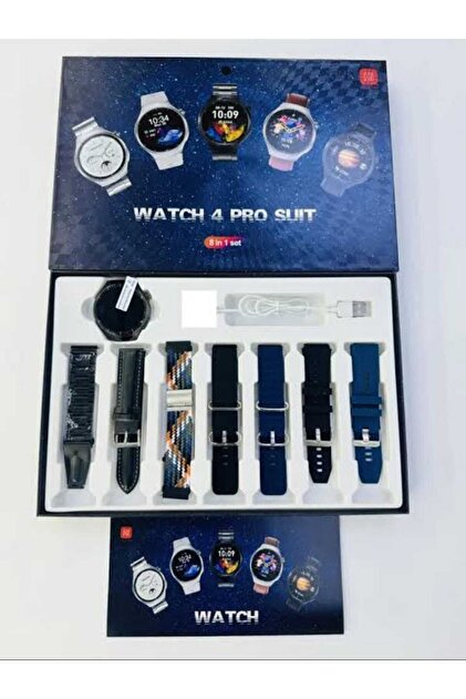 hiwatch Watch 4 Pro Suit 8 kordonlu akıllı kol saati - Fiyatı
