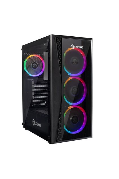 zoko Melody-x 4x12 Cm Auto Rainbow Fanlı Temperli Cam Gaming
