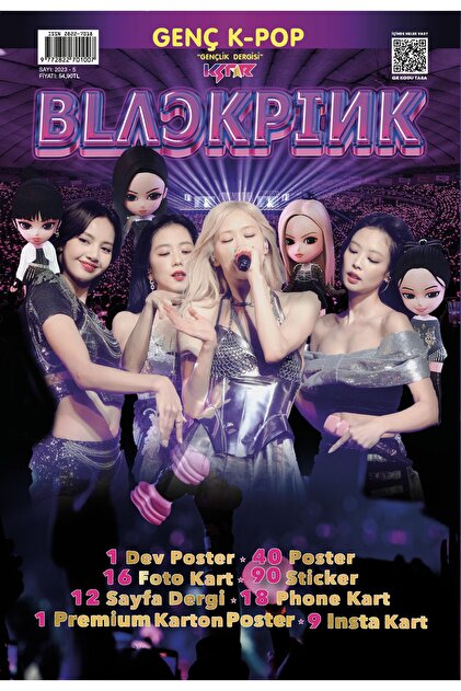 KSTAR Blackpınk Dergısı (THE GİRLS) Kpop - Fiyatı, Yorumları