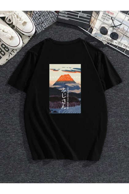 Unisex μπλουζάκι Fuji Oversize