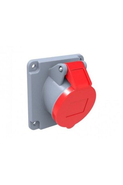 Cee Norm 5x32a. (3p+e+n) 380v. 50/60 Hz. 6h Ip 44 45° Eğik Makine Priz- BC1-3505-2420