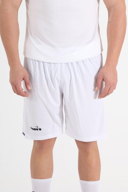 Ads Training Shorts White Blue
