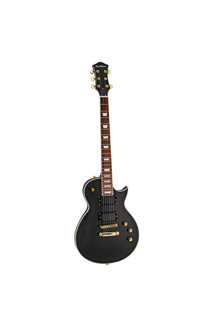 new orleans Nlp1000mx Çift Humbucker Manyetikli Mat Siyah Les Paul