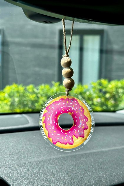 Donut Araba Dikiz Aynası Süsü