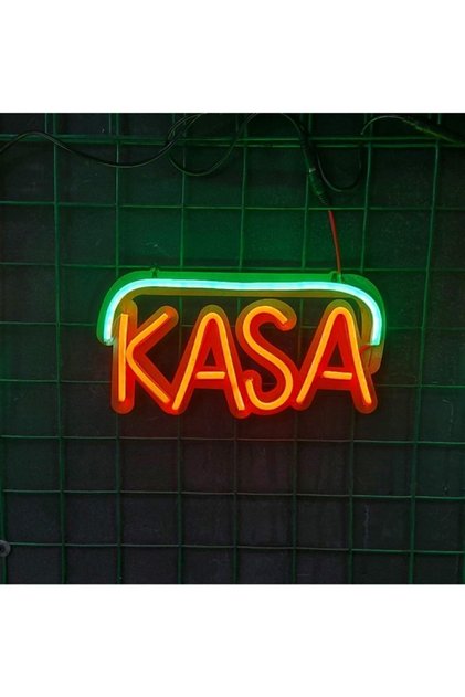 Kasa Yazısı - Neon Led Işıklı NEONLEDKASA