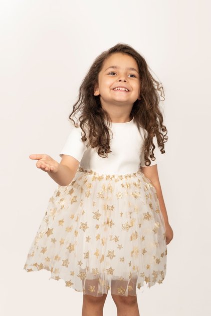 Girl's Glitter Tutu Dress