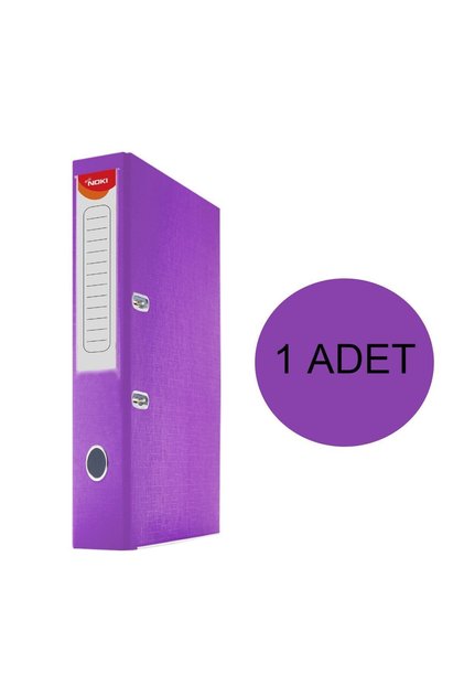Dar Plastik Klasör (56412-100) Mor 1 Adet