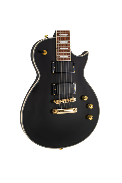 new orleans Nlp1000mx Çift Humbucker Manyetikli Mat Siyah Les Paul