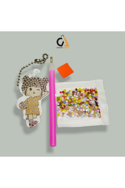 özel kalemi ile tek tek yapıştırmalı puzzle eğitici eğlenceli sticker giydirmeli etiket 2 paket