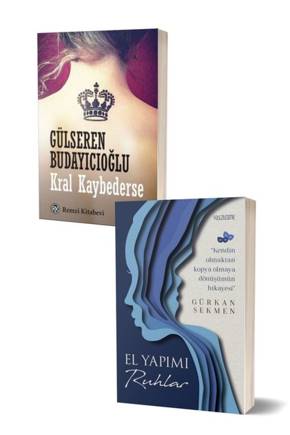 Kral Kaybederse & El Yapımı Ruhlar 2 Kitap Set Gürkan Sekmen - Gülseren Budayıcıoğlu