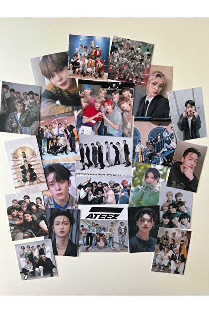 Hara Company ATEEZ KPOP Grubu A4 Sticker Seti - Fiyatı, Yorumları