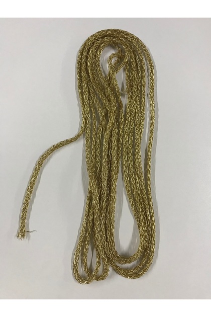 Gold Glitter Chain String Decorative Bag - Hanger Decoration String (5 Meters) (6-7 mm)