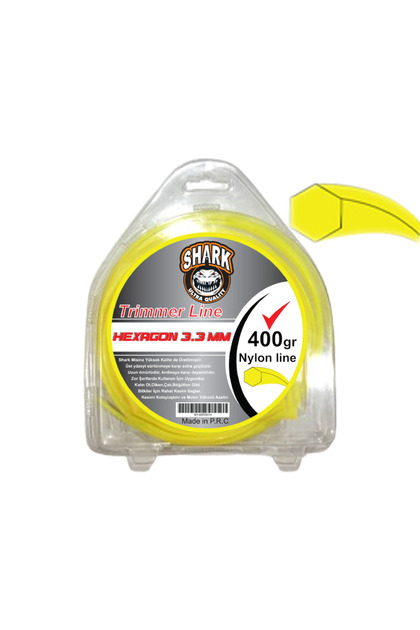 Shark Motorlu Tırpan Için Misina 3.30 mm 400 gr Altıgen - Fiyatı