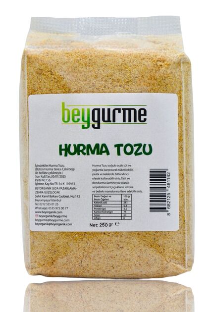Hurma Tozu 250gr