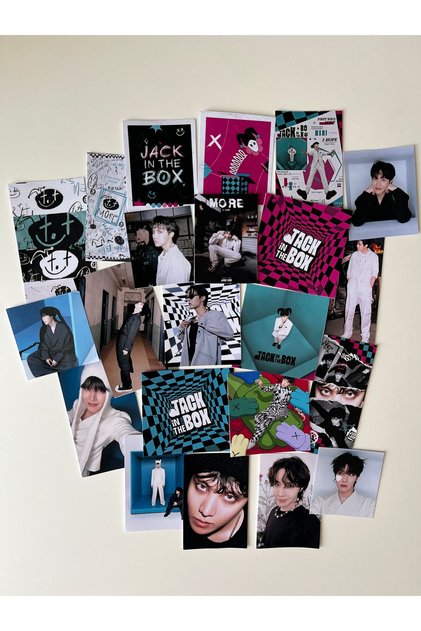 Bts J-Hope Jack in the Box Album A4 Sticker Pack