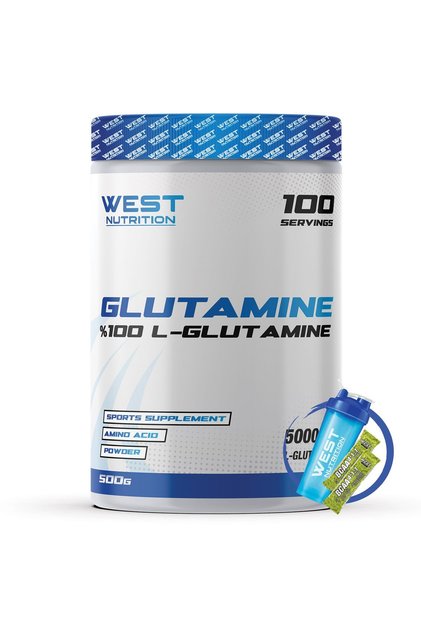 Glutamine 500 Gr - 100 Servings Unflavored